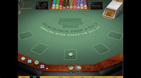 blackjack redeal